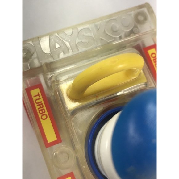 RARE Playskool Vintage 1988 Go Go Gears Race Car Vehicle Push and Go w Driver - Picture 12 of 12